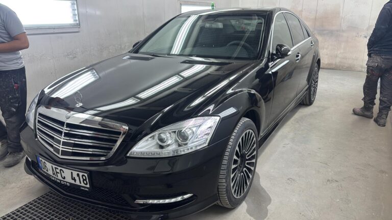 Mercedes AMG Değişim Çalışmamızdan Kareler